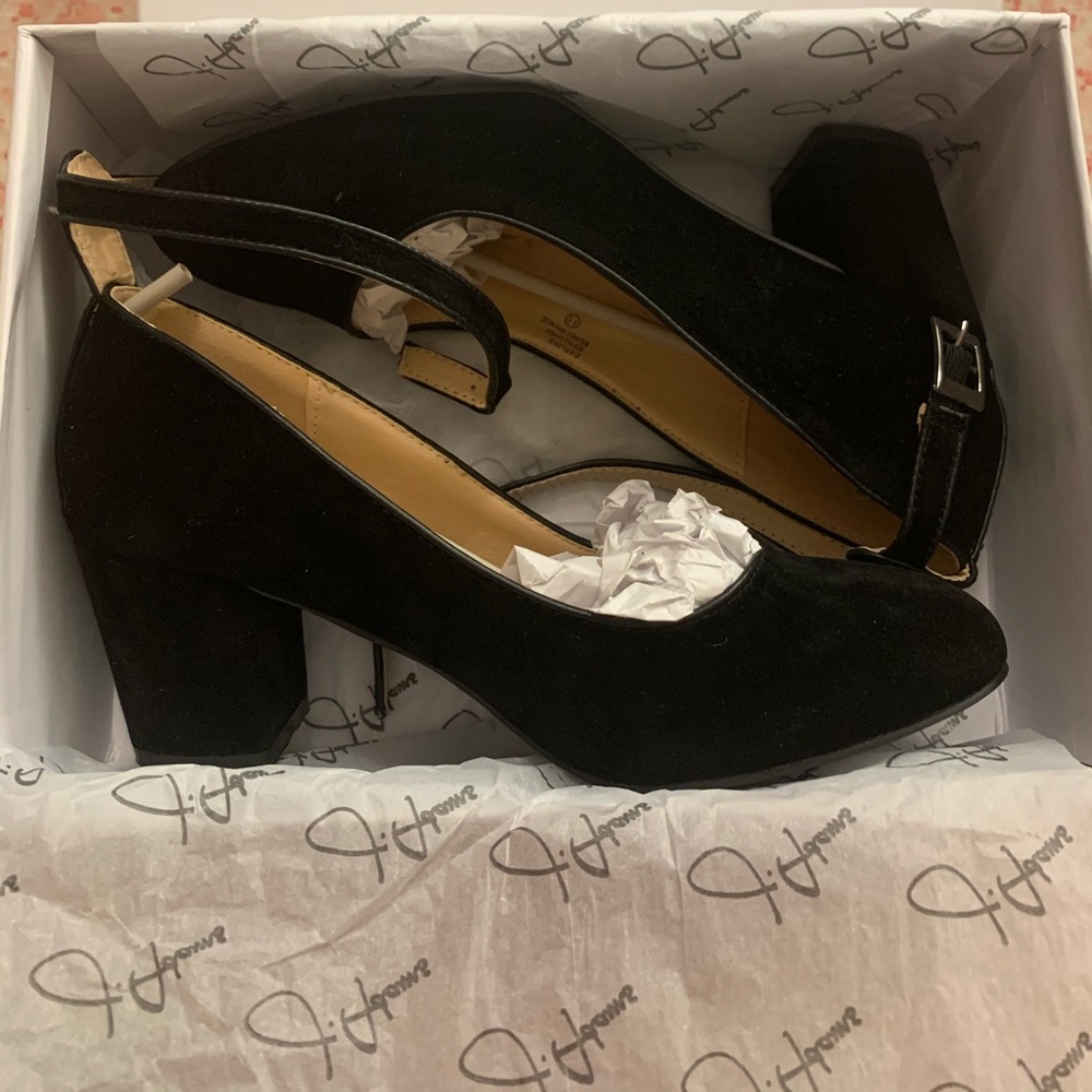 Ankle Strap Pump Heel